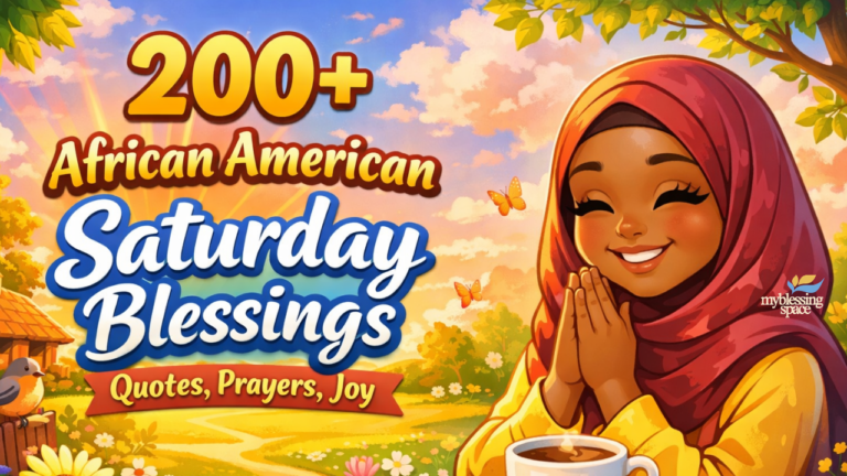 African American Saturday Blessings