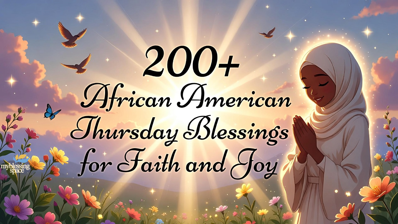 African American Thursday Blessings