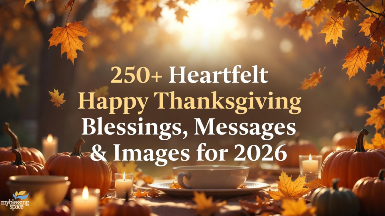 Thanksgiving Blessings