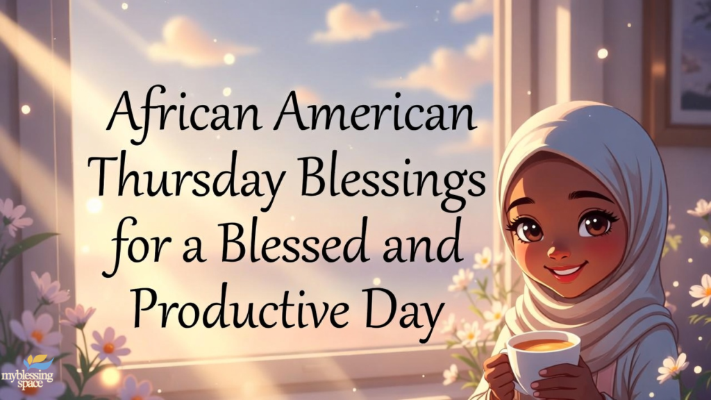 African American Thursday Blessings