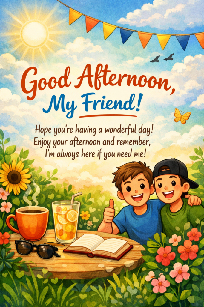  Good Afternoon Wishes