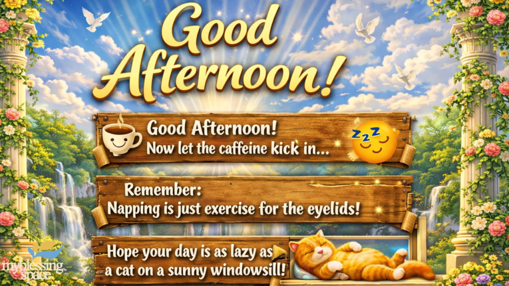  Good Afternoon Blessings