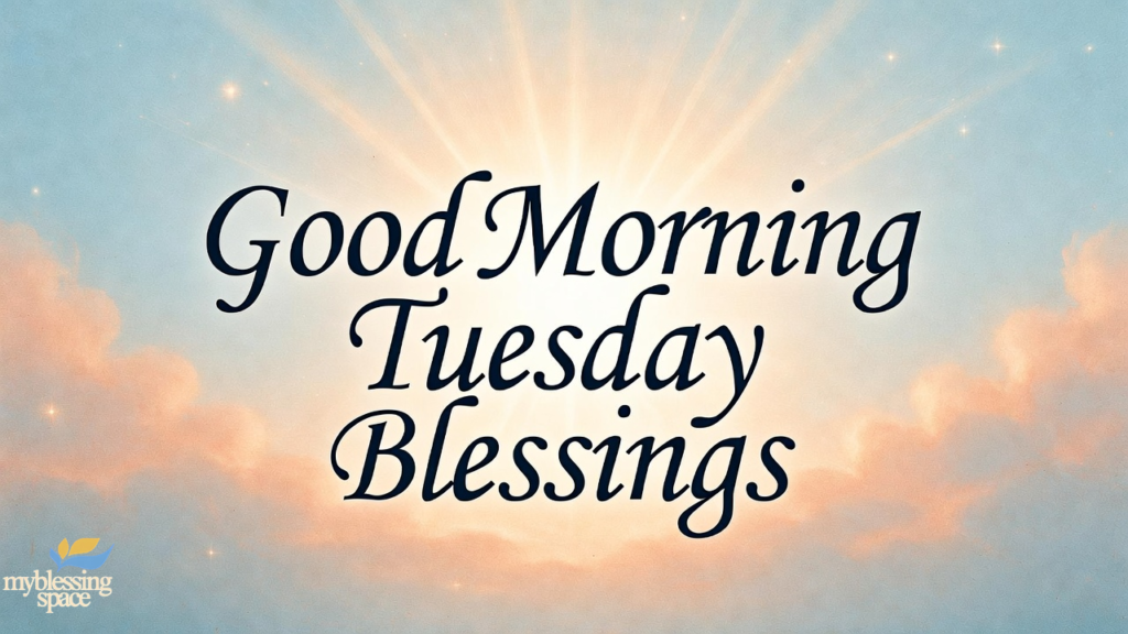 Good Morning Blessings.