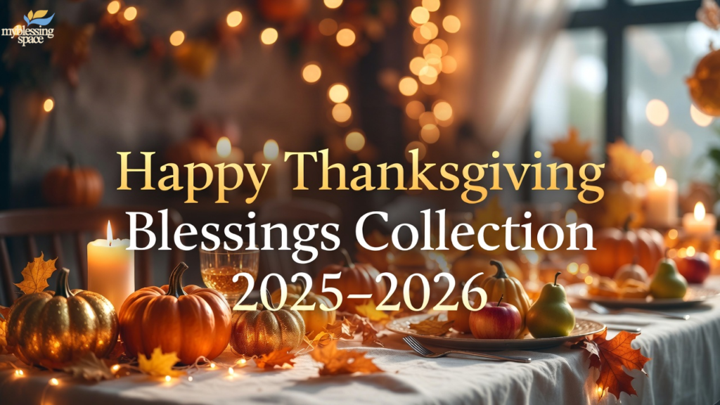 Thanksgiving Blessings