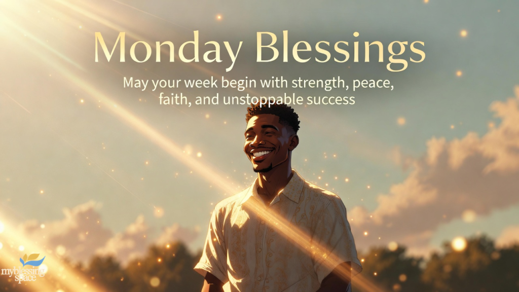 African American Monday blessings gif 