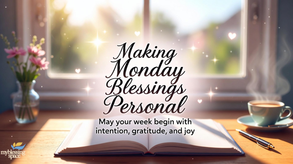 African American Monday blessings gif 