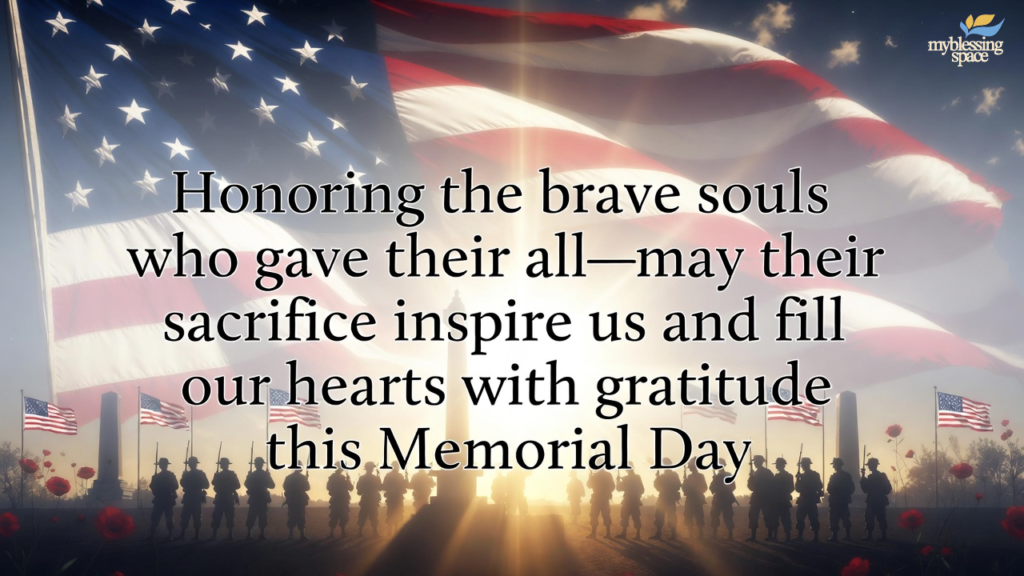 Memorial Day Blessings