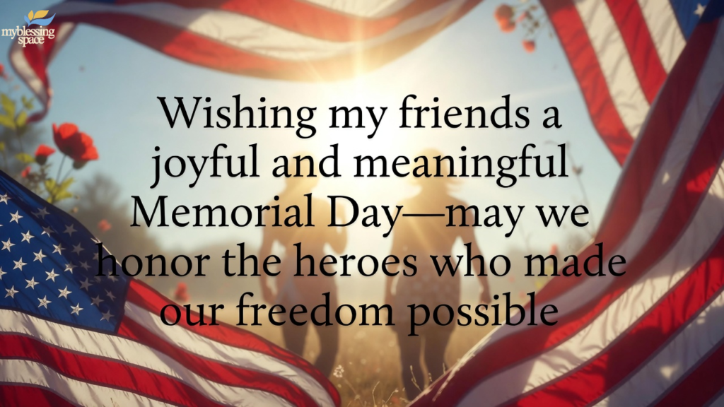 Memorial Day Blessings