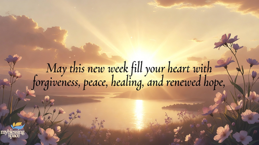 New Week Blessings