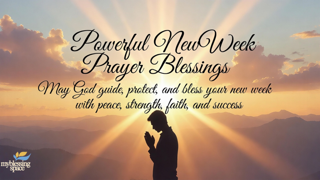 New Week Blessings