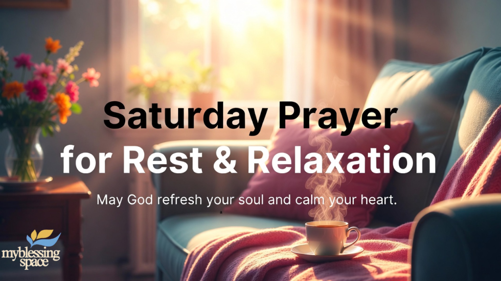 Saturday Morning Prayer