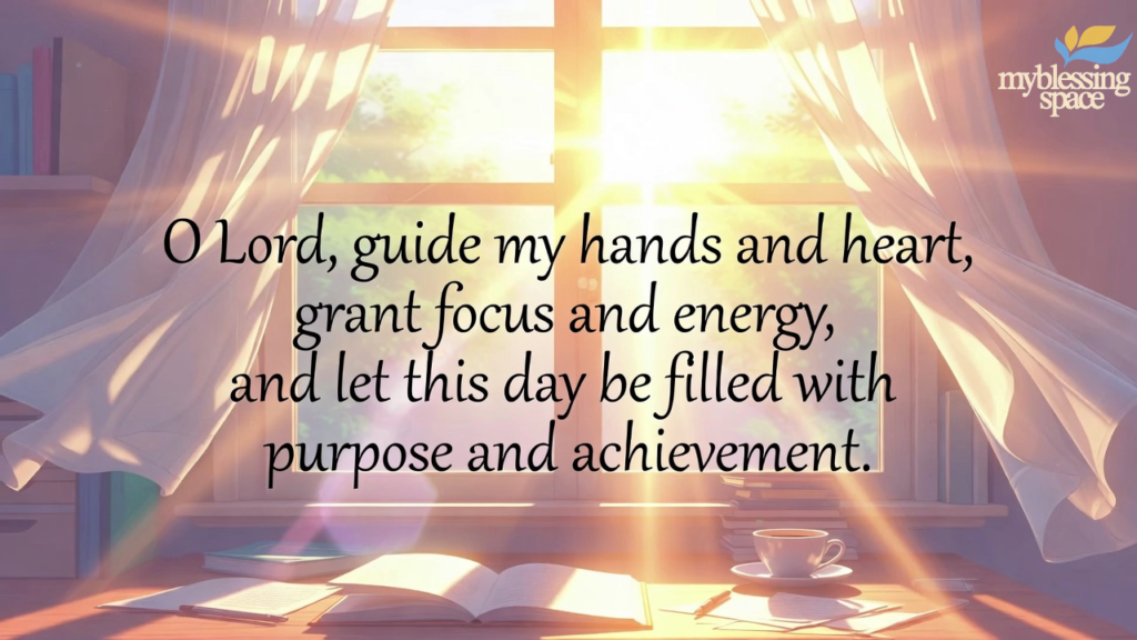 Saturday Morning Prayer