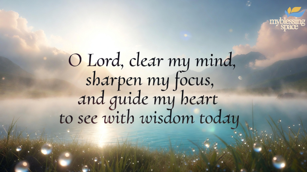 Saturday Morning Prayer