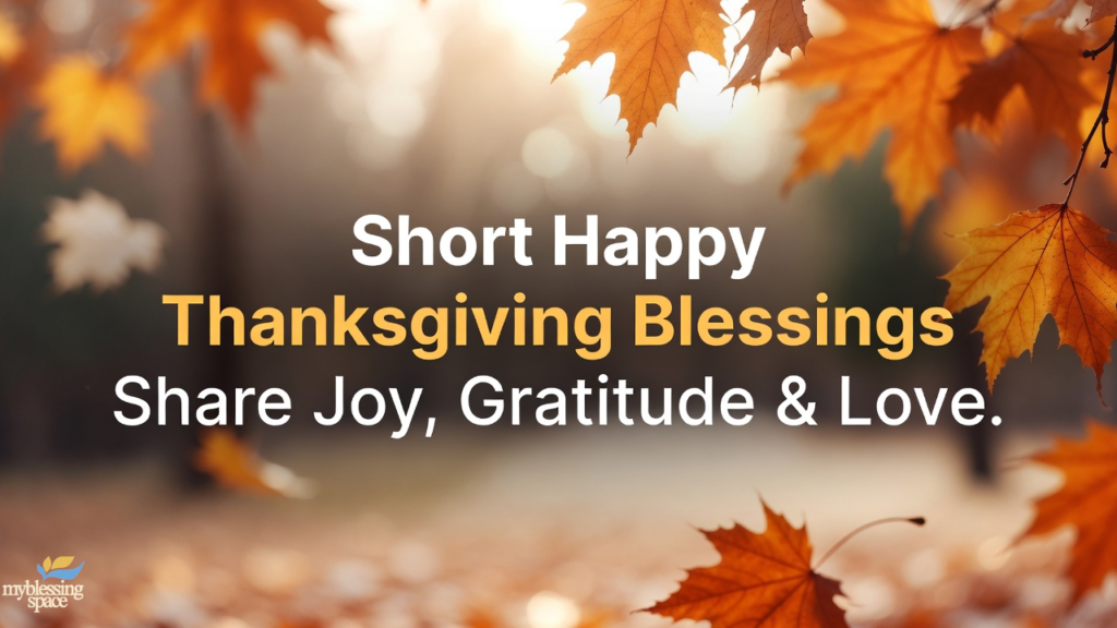 Thanksgiving Blessings