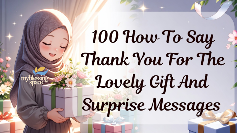 thank you for the lovely gift