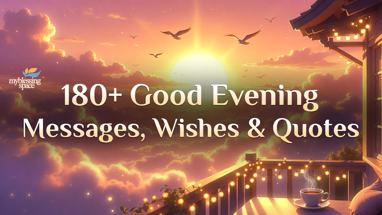 good evening message