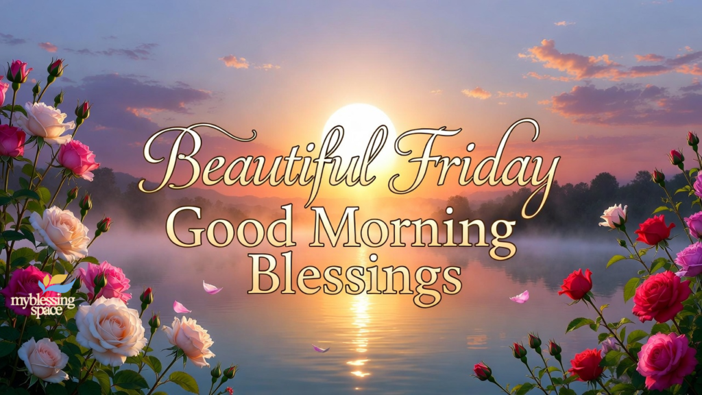 Friday Blessings and Prayer