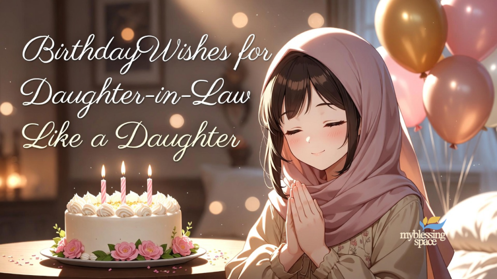 Birthday Wishes for daughter-in-law