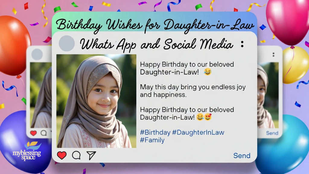 Birthday Wishes for daughter-in-law