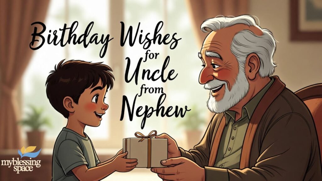 Happy birthday wishes for an uncle