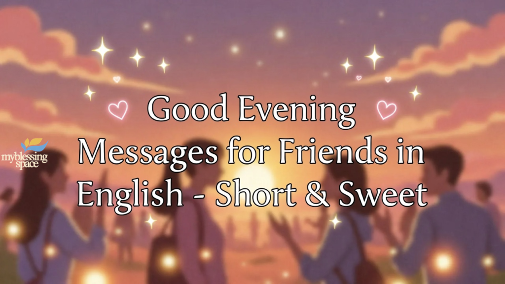 Good Evening Messages