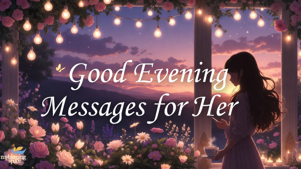 good evening message