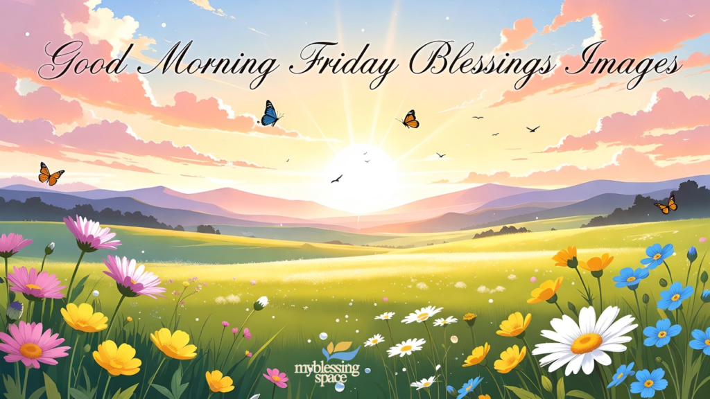 Friday Blessings and Prayer
