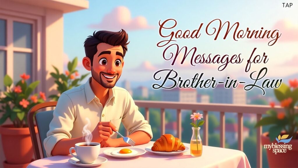 Good Morning Messages for Brother-in-Law