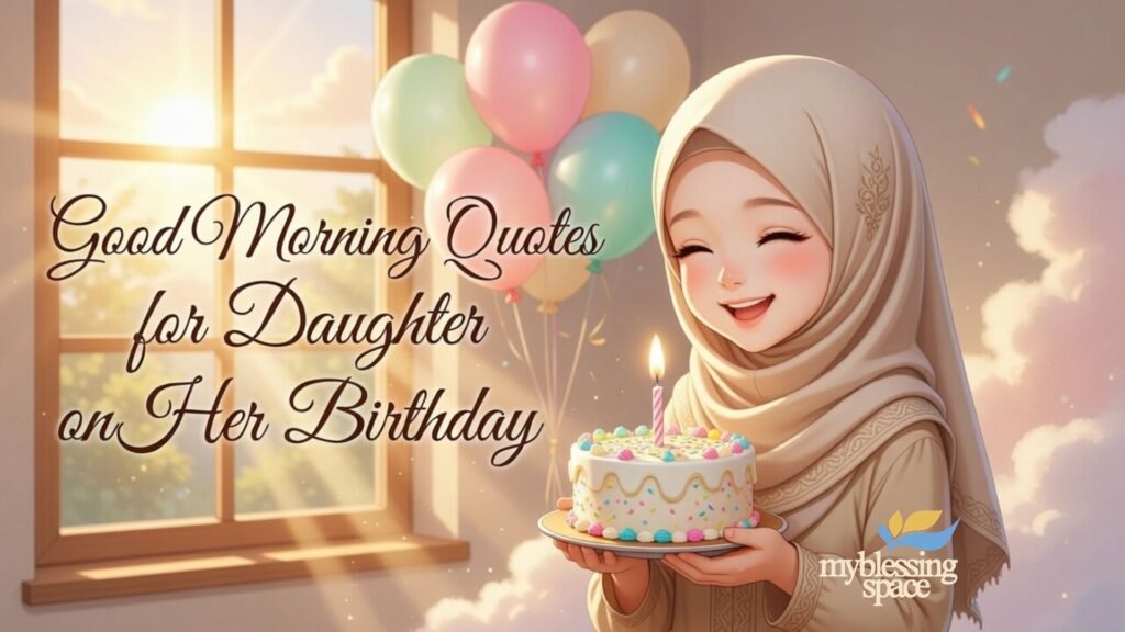 Good Morning Quotes for Daughter