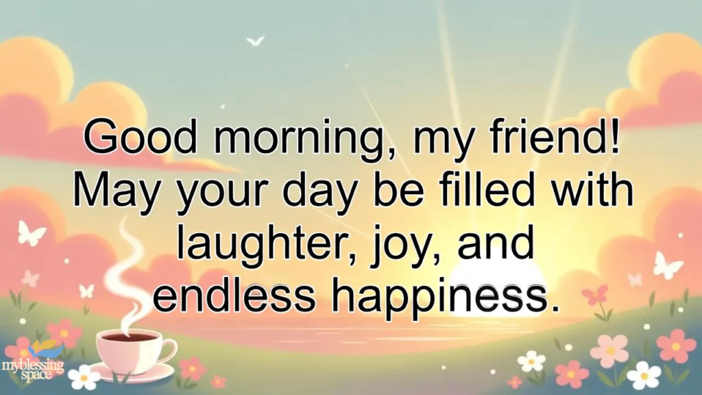 Good Morning Messages for a Friend