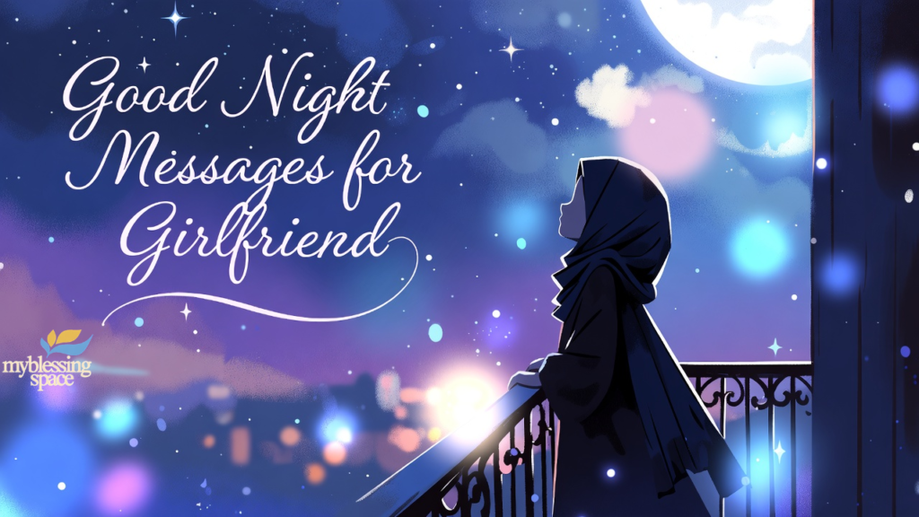 good night messages to her