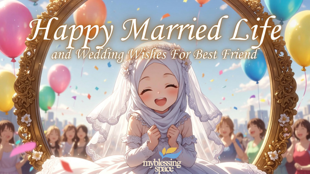 Happy Married Life and Wedding Wishes For Best Friend