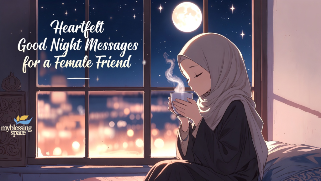 good night messages to her