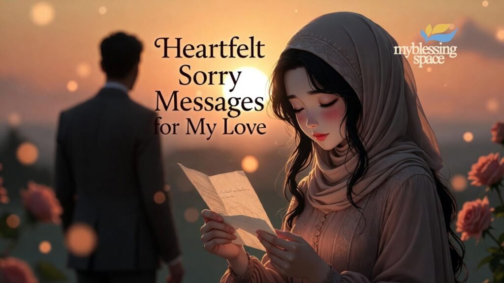 sorry messages to my love