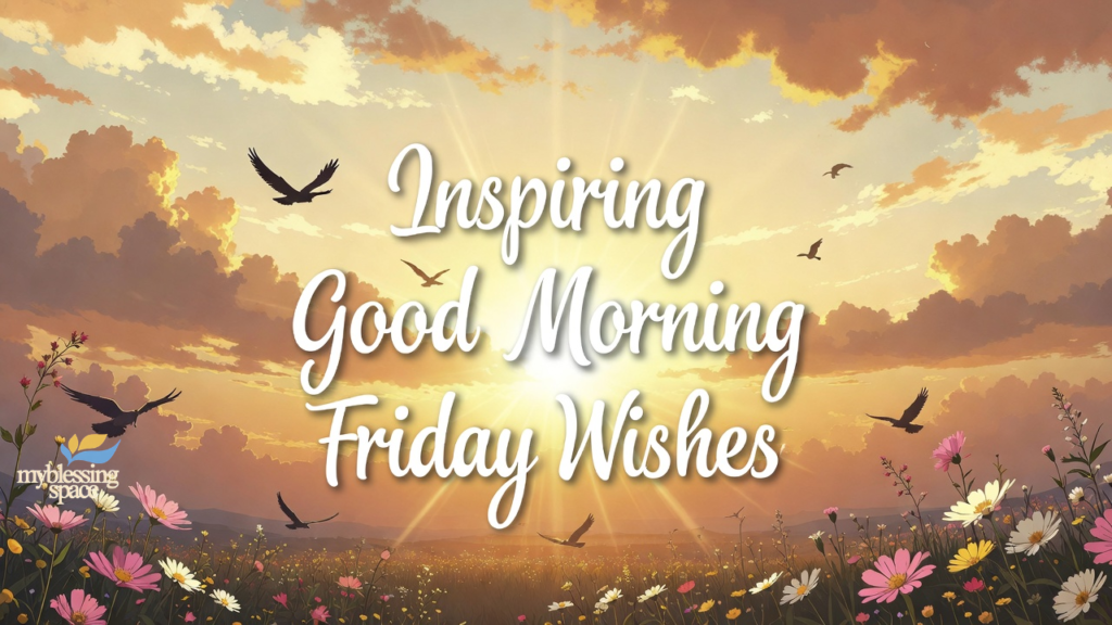 Friday Blessings and Prayer