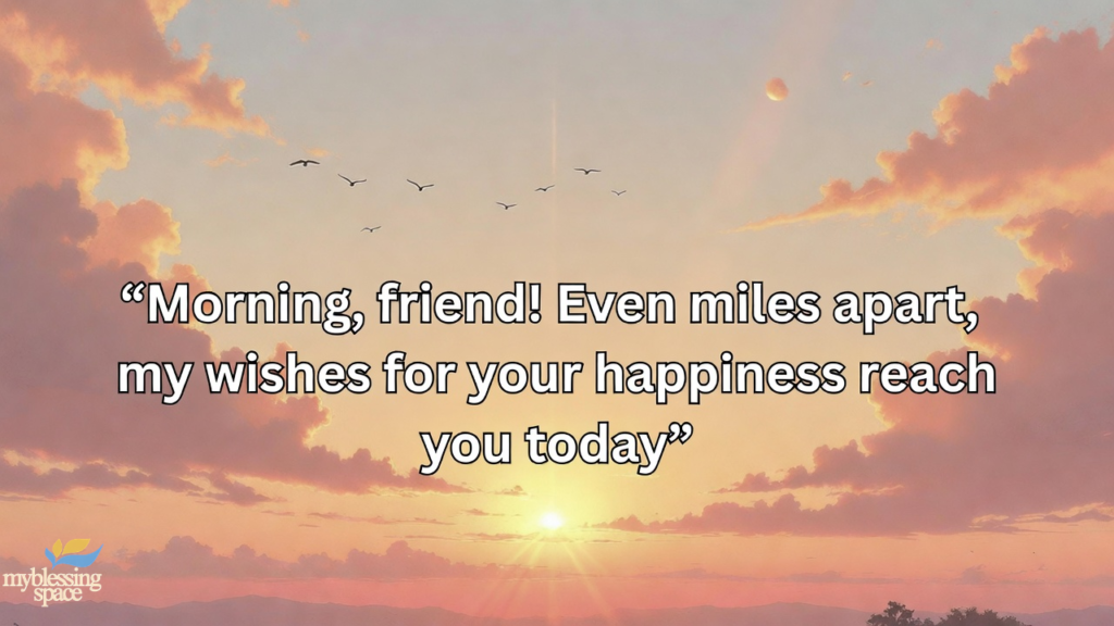 Good Morning Messages for a Friend