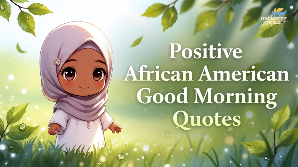 African American Good Morning Quotes