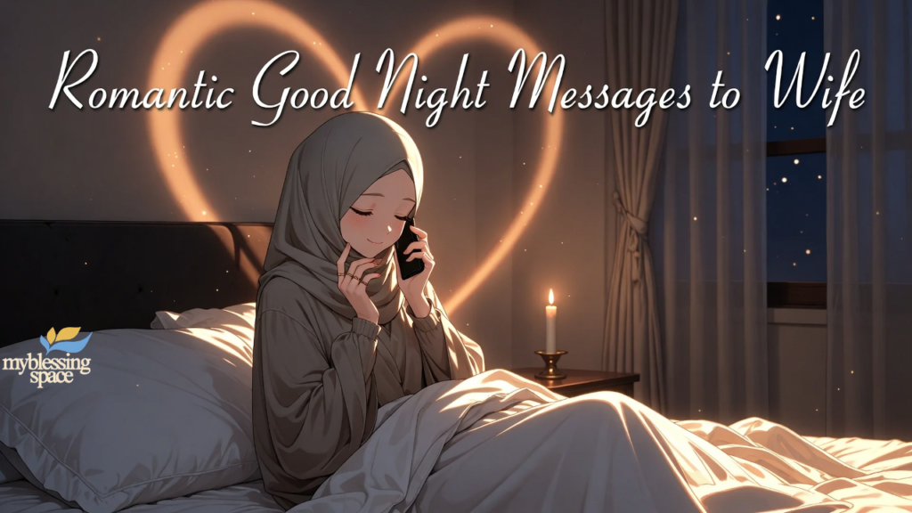 good night messages to her