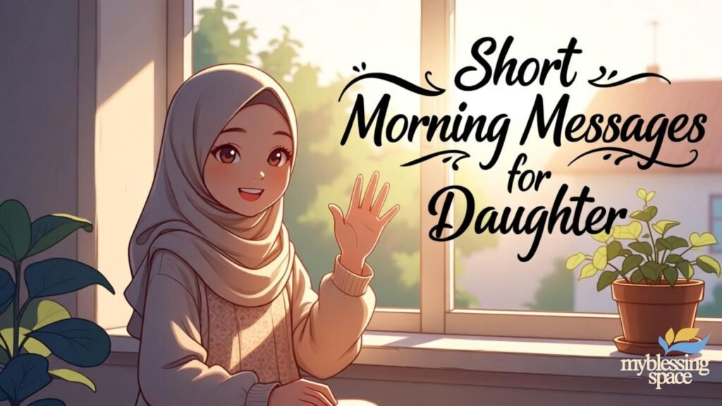 Good Morning Quotes for Daughter