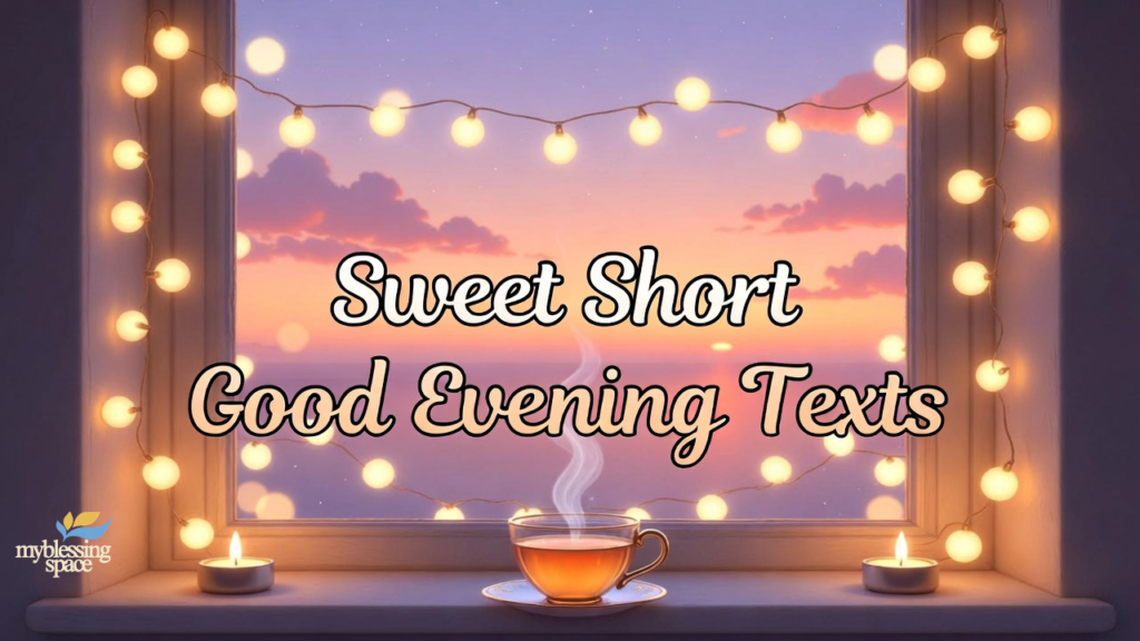 good evening message