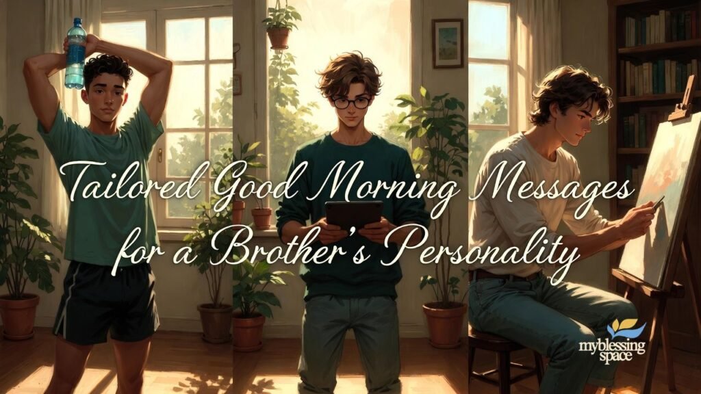 Tailored Good Morning Messages for a Brother’s Personality'