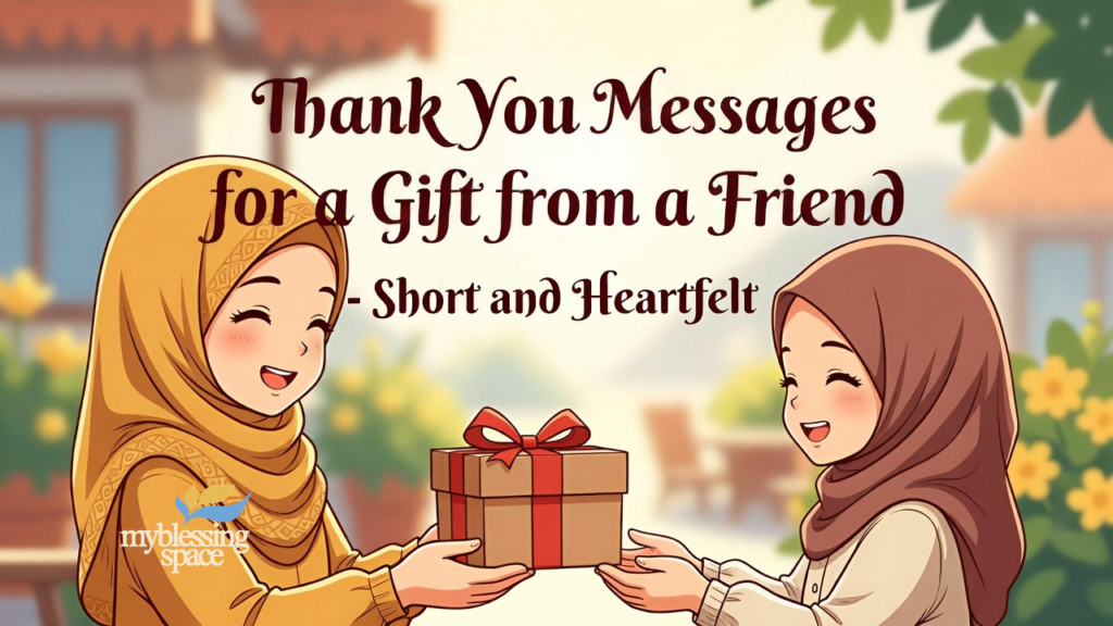 thank you for the lovely gift