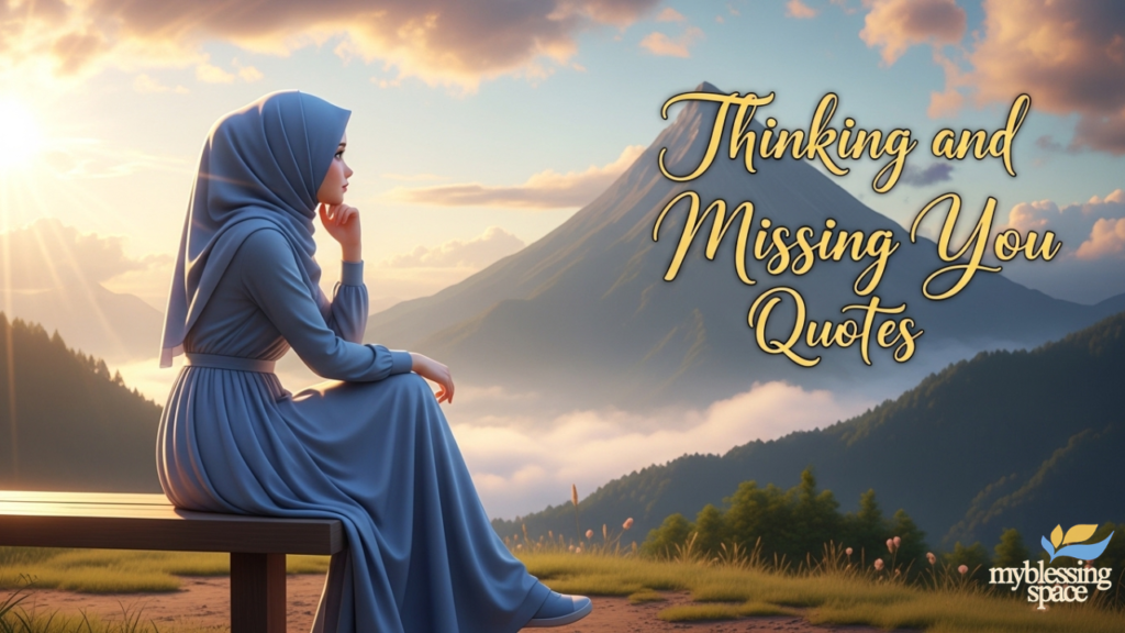 I miss you message for her