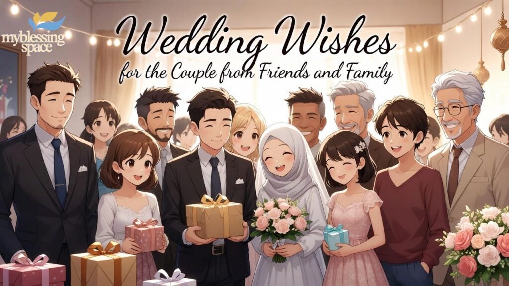 Wedding Wishes for the Couple from Friends and Family