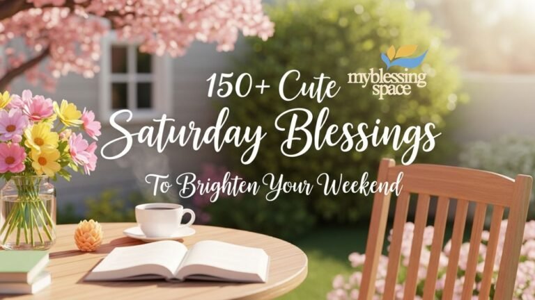 Cute Saturday Blessings