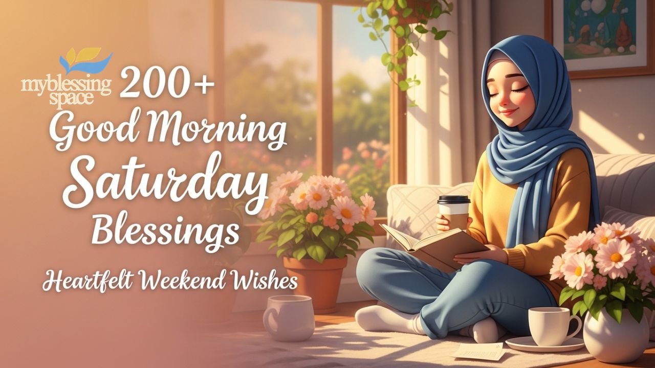 Good Morning Saturday Blessings