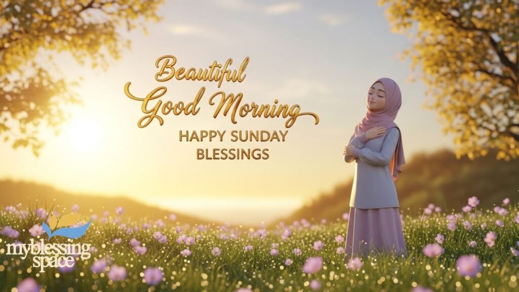Good Morning Happy Sunday Blessings