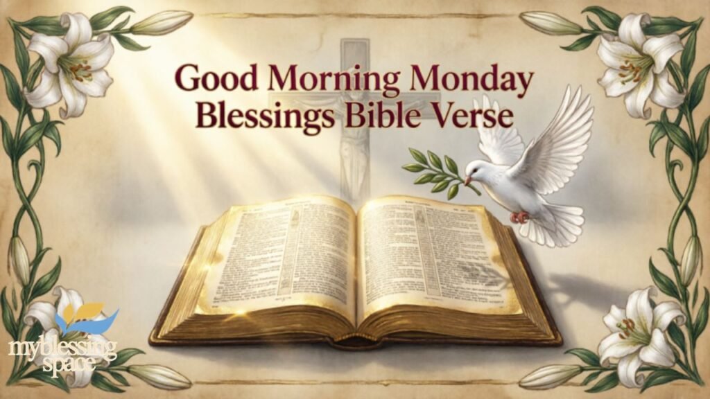 Good Morning Monday Blessings