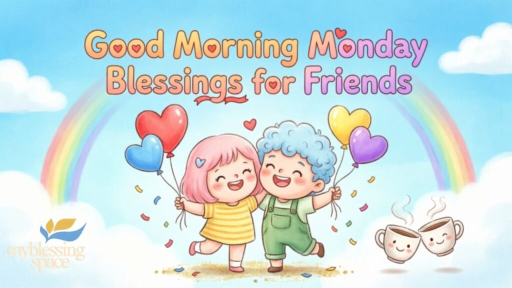 Good Morning Monday Blessings
