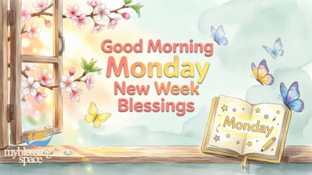 Good Morning Monday Blessings